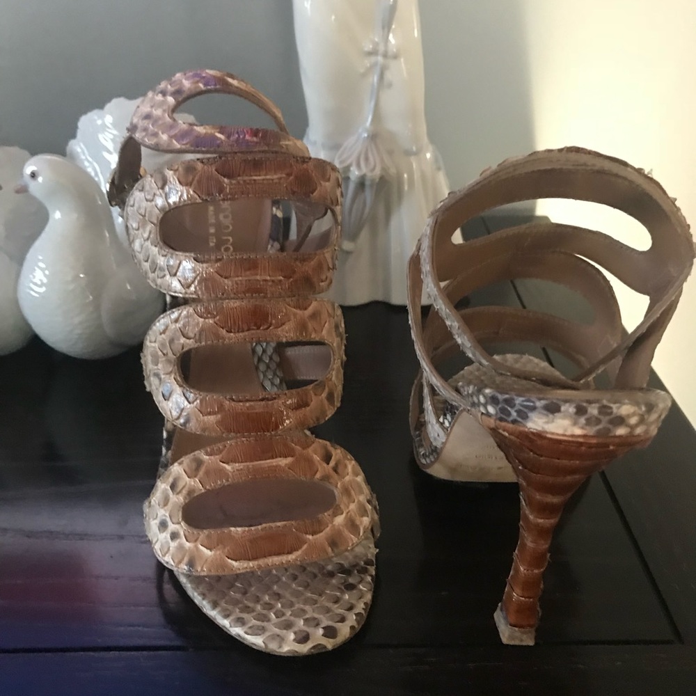 Sergio Rossi Snakeskin